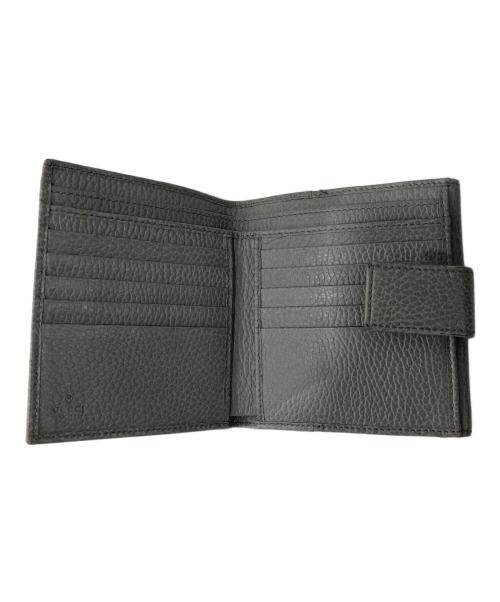 GUCCI（グッチ）GUCCI (グッチ) GGマーモント/3つ折り財布 グレーの古着・服飾アイテム