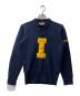 LETTERMAN SWEATER（レターマンセーター）の古着「50s-60s/ニット」｜ネイビー