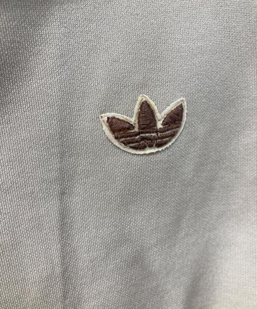 adidas（アディダス）adidas (アディダス) トラックジャケット/80s ベージュ×ブラウン サイズ:３号の古着・服飾アイテム