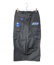 X-GIRL×moussy（エックスガール×マウジー）の古着「Xg Utility Cargo Skirt/ユーティリティカーゴスカート」｜グレー