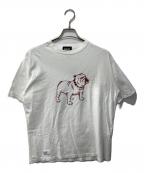 Schottショット）の古着「半袖 ピグメント Tシャツ」｜ホワイト