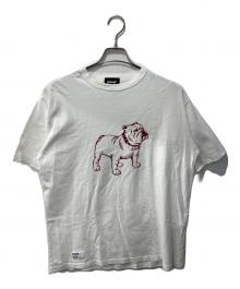 Schott（ショット）の古着「半袖 ピグメント Tシャツ」｜ホワイト