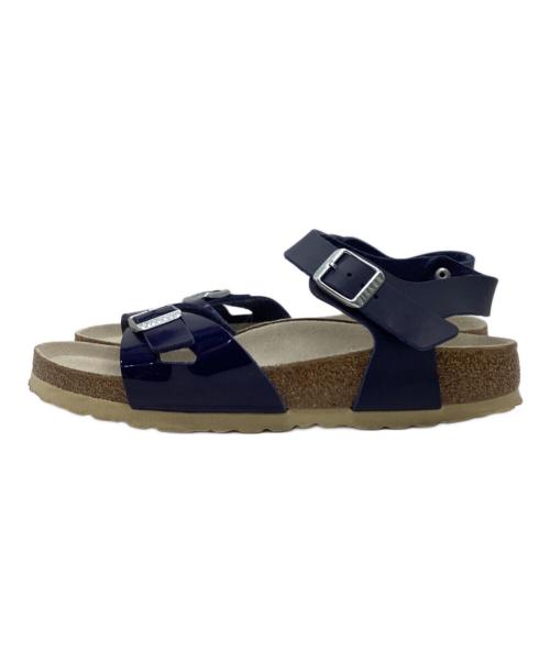 BIRKENSTOCK（ビルケンシュトック）BIRKENSTOCK (ビルケンシュトック) RIO サンダル ネイビー サイズ:24.5の古着・服飾アイテム