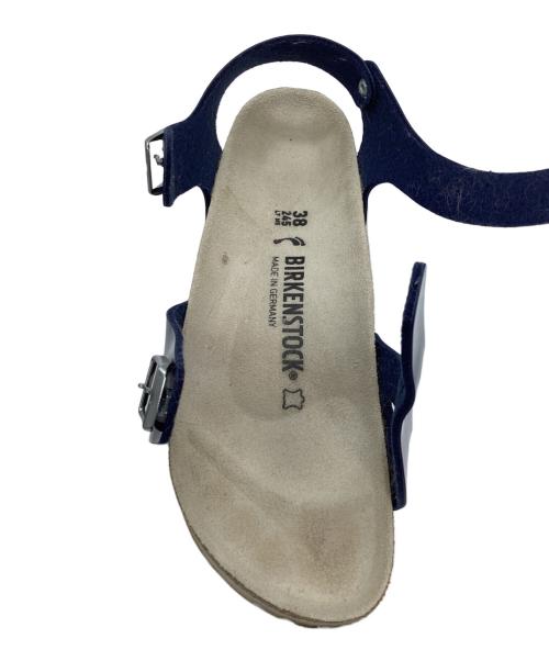 BIRKENSTOCK（ビルケンシュトック）BIRKENSTOCK (ビルケンシュトック) RIO サンダル ネイビー サイズ:24.5の古着・服飾アイテム