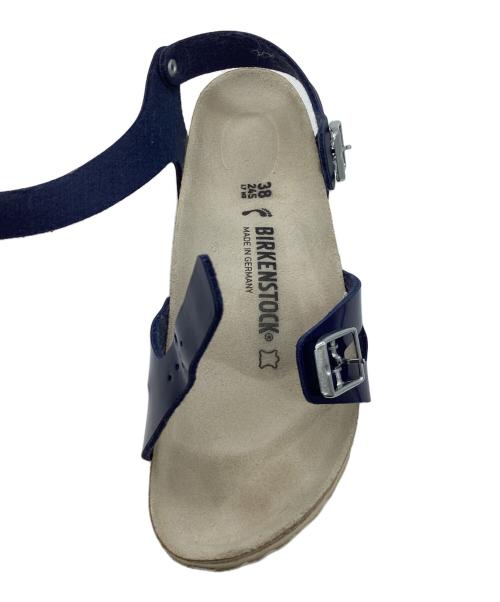 BIRKENSTOCK（ビルケンシュトック）BIRKENSTOCK (ビルケンシュトック) RIO サンダル ネイビー サイズ:24.5の古着・服飾アイテム