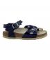 中古・古着 BIRKENSTOCK (ビルケンシュトック) RIO サンダル ネイビー サイズ:24.5：4000円