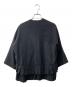 Ebonyivory (エボニーアイボリー) T/Wハイツイストストレッチプリーツコラージュジャケット ブラック サイズ:F：7000円