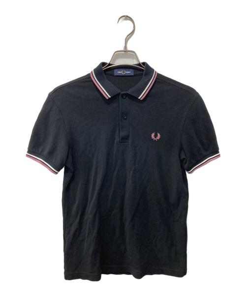 FRED PERRY（フレッドペリー）FRED PERRY (フレッドペリー) ポロシャツ ブラック サイズ:Sの古着・服飾アイテム
