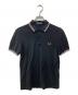FRED PERRY（フレッドペリー）の古着「ポロシャツ」｜ブラック