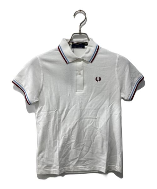 FRED PERRY（フレッドペリー）FRED PERRY (フレッドペリー) The Fred Perry Shirt /ポロシャツ ホワイト サイズ:UK10 未使用品の古着・服飾アイテム