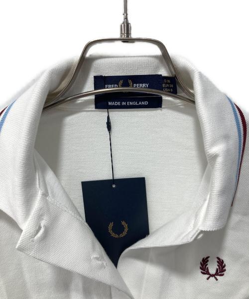 FRED PERRY（フレッドペリー）FRED PERRY (フレッドペリー) The Fred Perry Shirt /ポロシャツ ホワイト サイズ:UK10 未使用品の古着・服飾アイテム