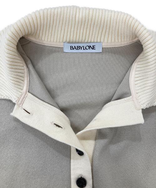 BABYLONE（バビロン）BABYLONE (バビロン) パイルポロワンピース ベージュ サイズ:F 未使用品の古着・服飾アイテム