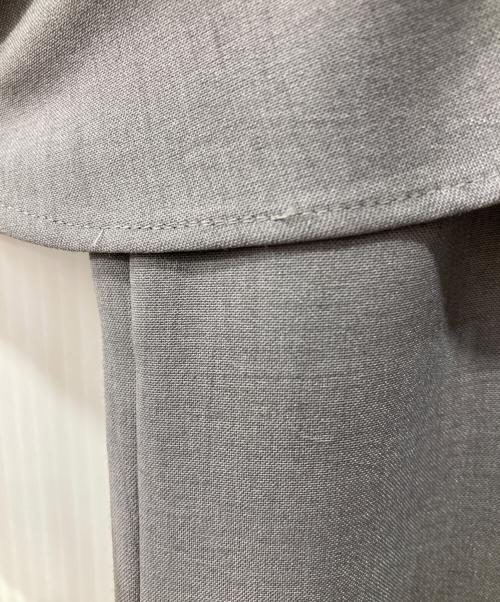 FRAY ID（フレイ アイディー）FRAY ID (フレイ アイディー) バストドレープキャミワンピース グレー サイズ:1の古着・服飾アイテム