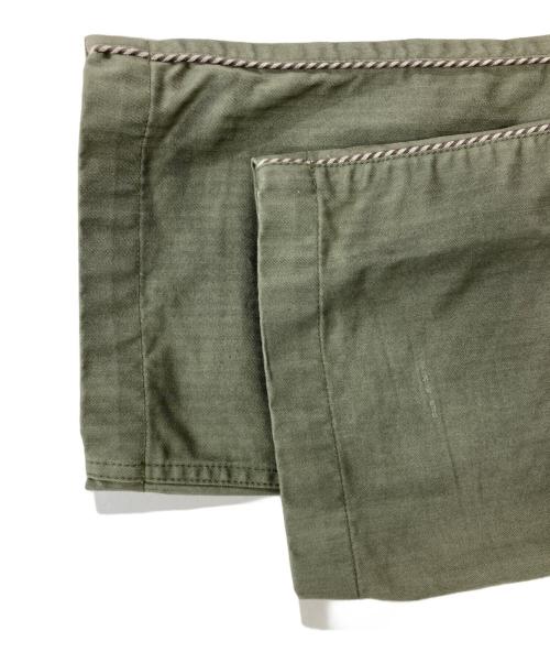 STUSSY CLASSIC（ステューシー）STUSSY CLASSIC (ステューシー) ヘリンボーンツイルパンツ グリーン サイズ:32の古着・服飾アイテム