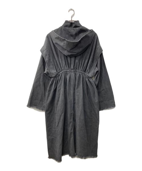Ameri（アメリ）Ameri (アメリ) DENIM MOUNTAIN PARKA JACKET グレー サイズ:Fの古着・服飾アイテム