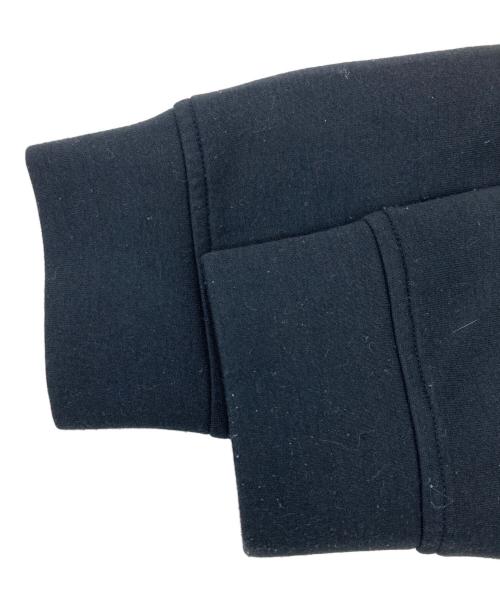 BLACK LABEL CRESTBRIDGE（ブラックレーベル クレストブリッジ）BLACK LABEL CRESTBRIDGE (ブラックレーベル クレストブリッジ) チェックニットドッキングスウェットシャツ ブラック サイズ:Lの古着・服飾アイテム
