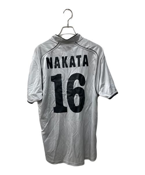 MACRON（マクロン）MACRON (マクロン) ゲームシャツ/中田英寿/ボローニャFC グレー サイズ:Mの古着・服飾アイテム