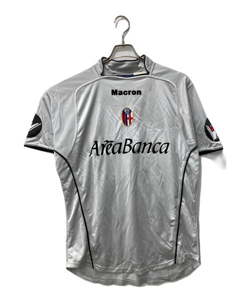 MACRON（マクロン）MACRON (マクロン) ゲームシャツ/中田英寿/ボローニャFC グレー サイズ:Mの古着・服飾アイテム