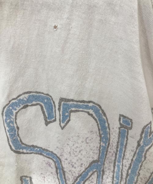 SAINT MICHAEL（セントマイケル）SAINT MICHAEL (セントマイケル) ダメージプリントtシャツ/SAINT WAR ホワイト サイズ:Mの古着・服飾アイテム