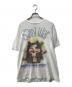 SAINT MICHAEL（セントマイケル）の古着「ダメージプリントtシャツ/SAINT WAR」｜ホワイト