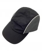 SOFTHYPHENソフトハイフン）の古着「TRACK CAP /トラック キャップ」｜ブラック