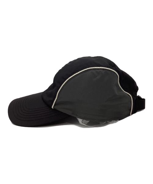 SOFTHYPHEN（ソフトハイフン）SOFTHYPHEN (ソフトハイフン) TRACK CAP /トラック キャップ ブラックの古着・服飾アイテム