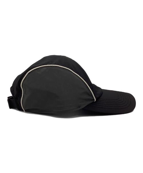 SOFTHYPHEN（ソフトハイフン）SOFTHYPHEN (ソフトハイフン) TRACK CAP /トラック キャップ ブラックの古着・服飾アイテム