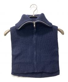 oldderby Knitwear（オールドダービーニットウェア）の古着「ニットベスト」｜ホワイト