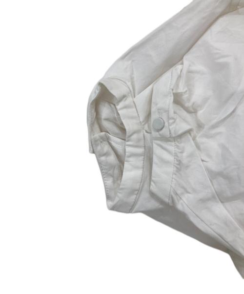 Snidel（スナイデル）Snidel (スナイデル) パフスリーブロングシャツワンピ ホワイトの古着・服飾アイテム