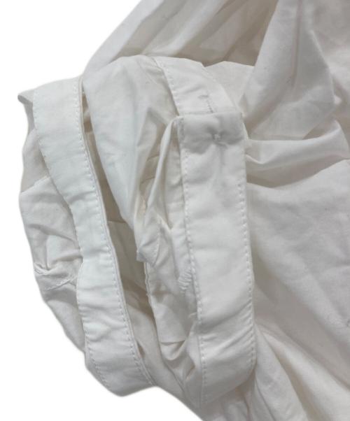 Snidel（スナイデル）Snidel (スナイデル) パフスリーブロングシャツワンピ ホワイトの古着・服飾アイテム