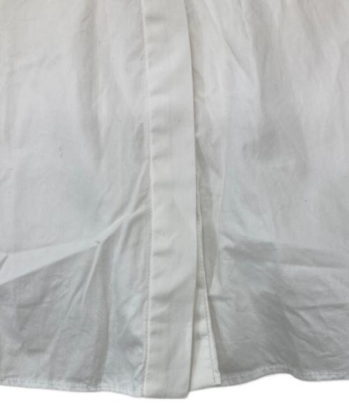 Snidel（スナイデル）Snidel (スナイデル) パフスリーブロングシャツワンピ ホワイトの古着・服飾アイテム