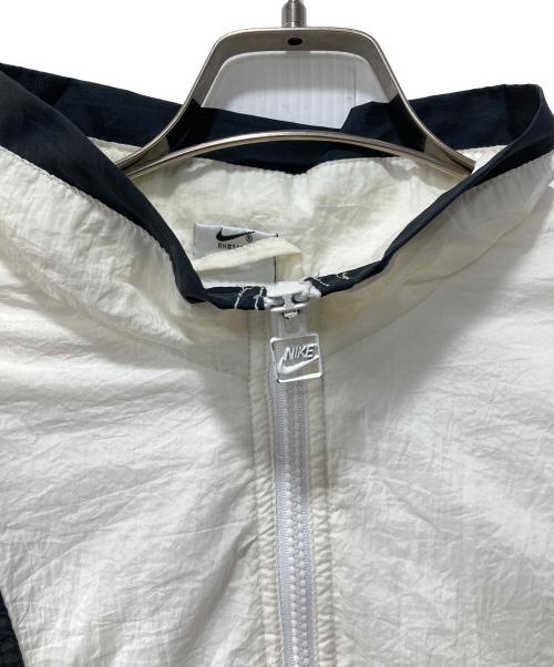 NIKE（ナイキ）NIKE (ナイキ) 90'sアノラックパーカー/裏起毛 ホワイト×ブラック サイズ:Lの古着・服飾アイテム