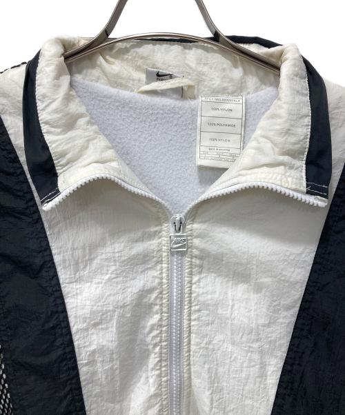 NIKE（ナイキ）NIKE (ナイキ) 90'sアノラックパーカー/裏起毛 ホワイト×ブラック サイズ:Lの古着・服飾アイテム
