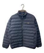 FRED PERRYフレッドペリー）の古着「中綿ジャケット/INSULATED JACKET」｜ネイビー