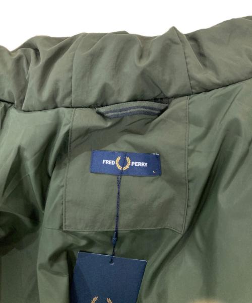 FRED PERRY（フレッドペリー）FRED PERRY (フレッドペリー) モッズコート ジップイン ライナー パーカー フィッシュテール オリーブ サイズ:L 未使用品の古着・服飾アイテム