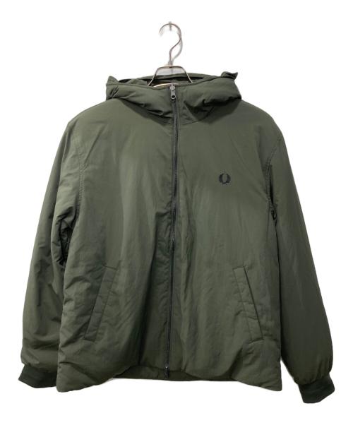 FRED PERRY（フレッドペリー）FRED PERRY (フレッドペリー) モッズコート ジップイン ライナー パーカー フィッシュテール オリーブ サイズ:L 未使用品の古着・服飾アイテム