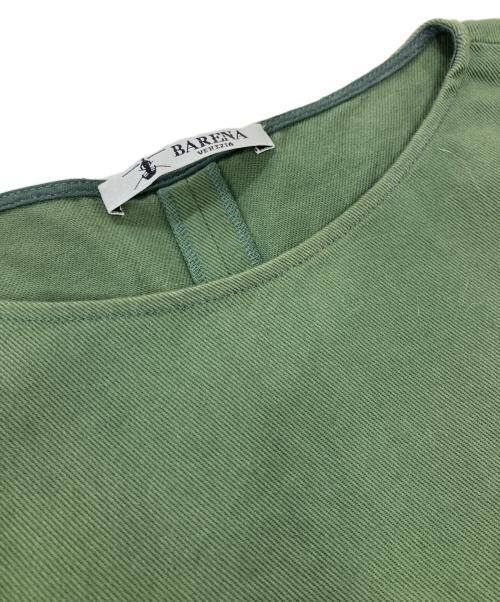 BARENA（バレナ）BARENA (バレナ) トップスダメージ加工セットアップ グリーン サイズ:38の古着・服飾アイテム