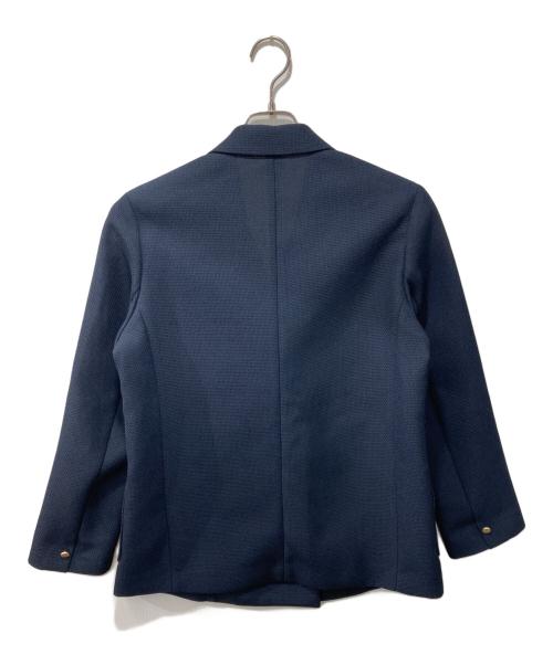 LIVETART（リヴェタート）LIVETART (リヴェタート) ボンディングメッシュジャケット ネイビー サイズ:Fの古着・服飾アイテム