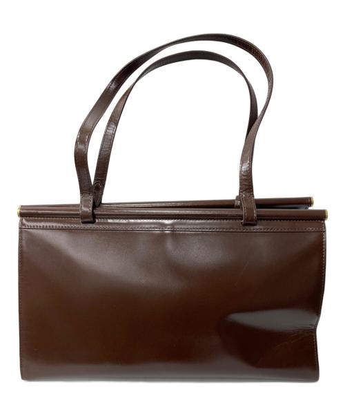 TOUT Y EST（トゥティエ）TOUT Y EST (トゥティエ) SAC PARALLELE/トートバッグ ブラウンの古着・服飾アイテム