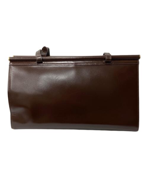 TOUT Y EST（トゥティエ）TOUT Y EST (トゥティエ) SAC PARALLELE/トートバッグ ブラウンの古着・服飾アイテム