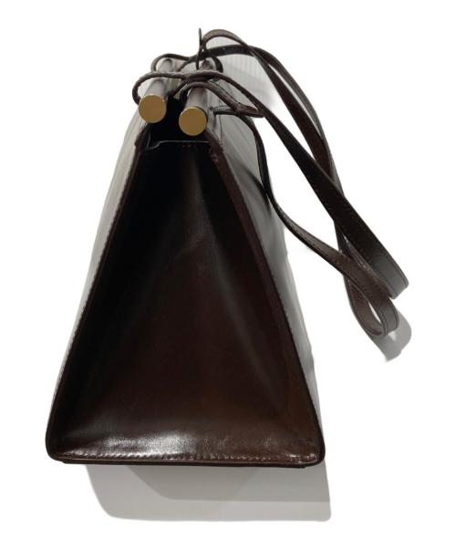 TOUT Y EST（トゥティエ）TOUT Y EST (トゥティエ) SAC PARALLELE/トートバッグ ブラウンの古着・服飾アイテム