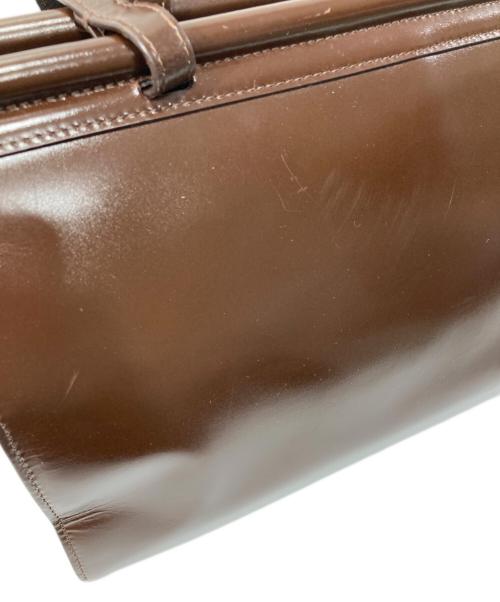 TOUT Y EST（トゥティエ）TOUT Y EST (トゥティエ) SAC PARALLELE/トートバッグ ブラウンの古着・服飾アイテム