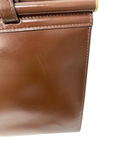 TOUT Y EST（トゥティエ）TOUT Y EST (トゥティエ) SAC PARALLELE/トートバッグ ブラウンの古着・服飾アイテム