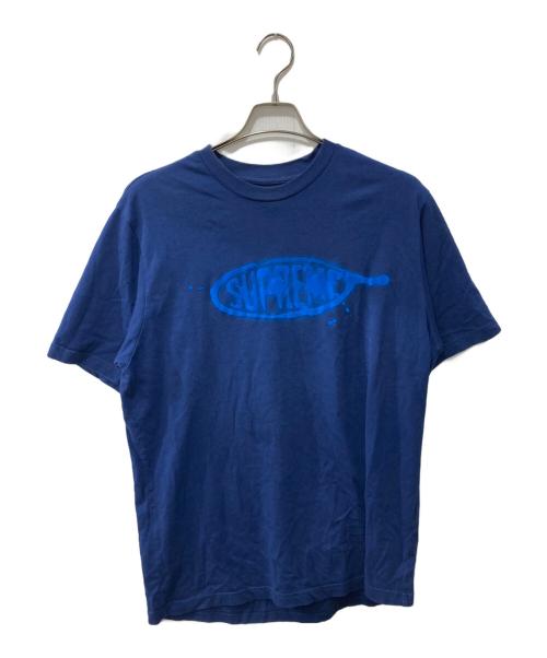 SUPREME（シュプリーム）SUPREME (シュプリーム) プリントTシャツ ブルー サイズ:Mの古着・服飾アイテム