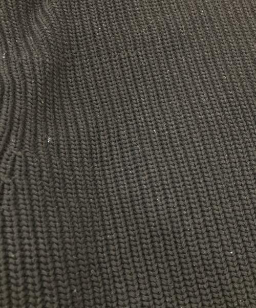 SUPREME（シュプリーム）SUPREME (シュプリーム) ワンポイントロゴクルーネックニット/MELANGE KNIT CREW NECK SWEATER ブラック サイズ:Mの古着・服飾アイテム
