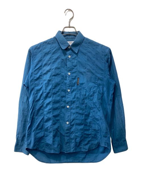 COMME des GARCONS SHIRT（コムデギャルソンシャツ）COMME des GARCONS SHIRT (コムデギャルソンシャツ) 長袖シャツ ブルー サイズ:Sの古着・服飾アイテム