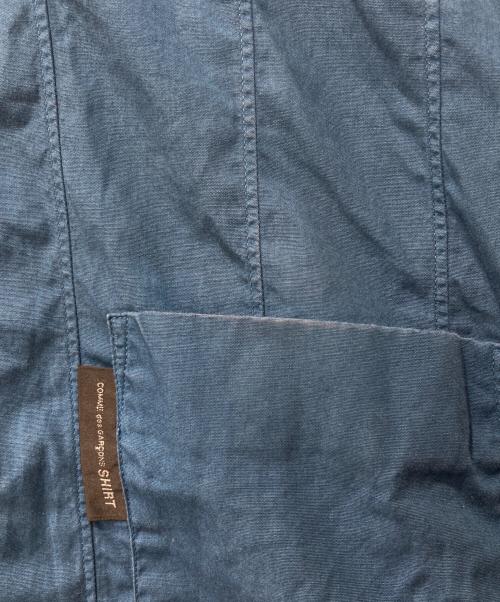 COMME des GARCONS SHIRT（コムデギャルソンシャツ）COMME des GARCONS SHIRT (コムデギャルソンシャツ) 長袖シャツ ブルー サイズ:Sの古着・服飾アイテム