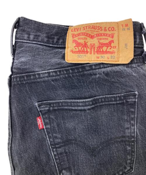 LEVI'S（リーバイス）LEVI'S (リーバイス) ブラックデニム ブラック サイズ:W30L32の古着・服飾アイテム