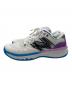 NEW BALANCE (ニューバランス) スニーカー ホワイト×ブルー×パープル サイズ:26：5000円