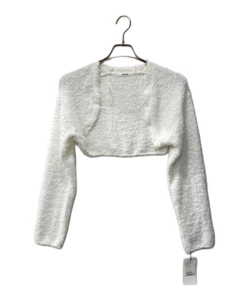 Snidel（スナイデル）Snidel (スナイデル) フラッフィーボレロカーデ&フリルキャミ ホワイト サイズ:ONE SIZEの古着・服飾アイテム